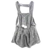 Pets Apron Women Touch The Cat Small Dog Clothes Non-stick Anti-grab For Pets - Minihomy