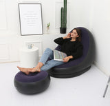 Lazy Bean Bag with Inflatable Folding Sofa - Minihomy