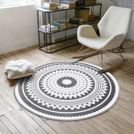 Ins Nordic round carpet - Minihomy