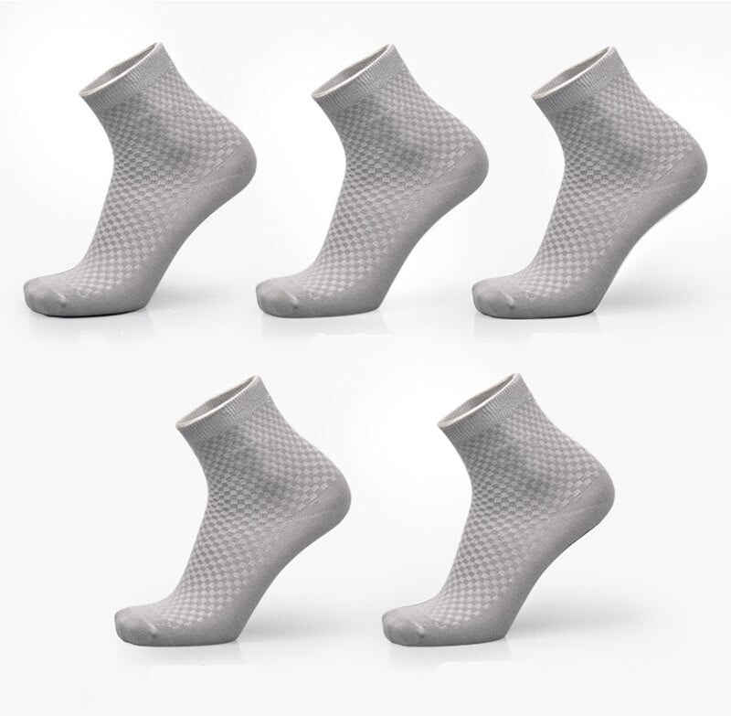 Bamboo fiber men's Business  socks - Minihomy