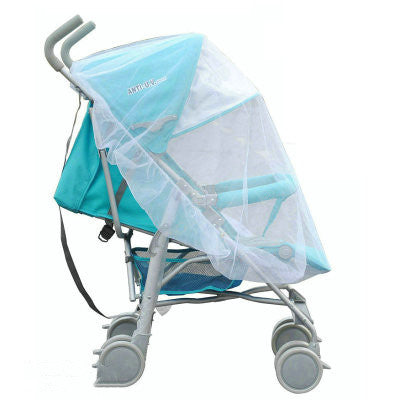 Increase baby stroller nets Baby stroller encryption full cover nets General dustproof and anti-mosquito - Minihomy