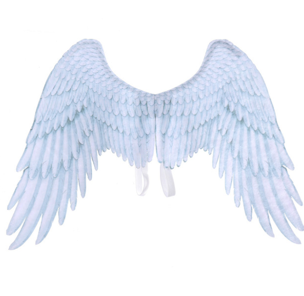 Halloween 3D Angel Wings Mardi Gras Theme Party Cosplay Wings - Minihomy