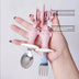 Infant Stainless Steel Training Spoon Fork Silicone Anti-drop for Children's - Minihomy