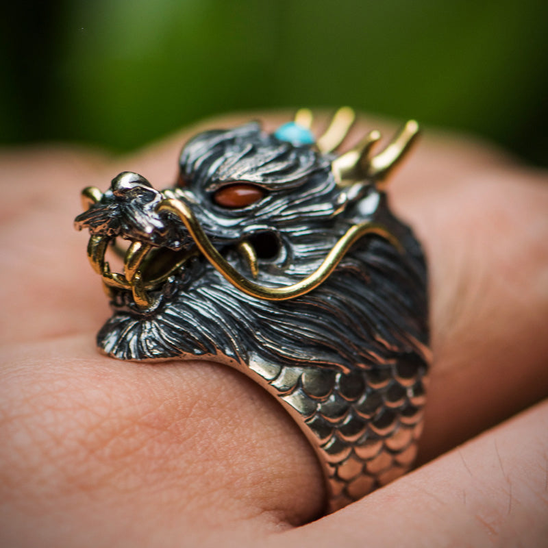 Handmade dragon ring - Minihomy