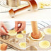 Wood Tart Tamper Double Side Wooden Pastry Egg Tart Pusher Baking Cake Kitchen Tools - Minihomy