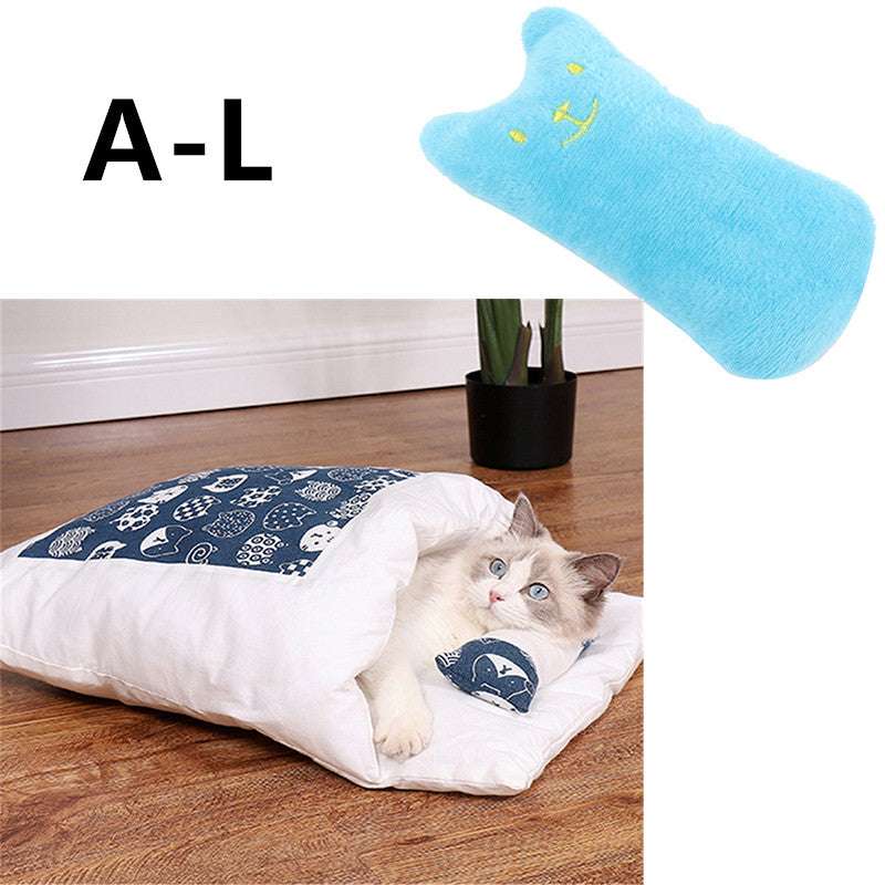 Cat Litter Winter Warm Closed Removable And Washable Quilt - Minihomy