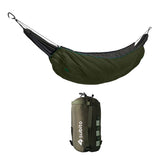 Outdoor Portable Hammock Underquilt Hammock Thermal Under Blanket Winter Warm - Minihomy