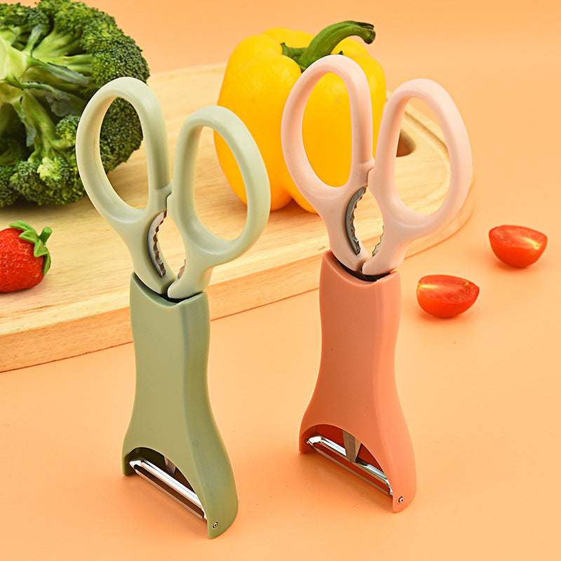 Multifunctional Stainless Steel Kitchen Scissors For Home Use - Minihomy