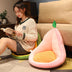 Kawaii Multifunction Plush Fruit Soft Stuffed Cactus Avocado Carrot Pillow Toys Home Office Decor Chair Seat Cushion - Minihomy