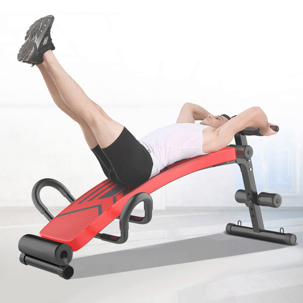 Sit Up Bench Dumbbells Supine Board Push Ups Strength Abdominal Training For Indoor Sports Activities