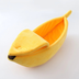 Funny Banana Cat Bed House - Cozy and Cute Pet Haven - Minihomy