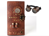 Steampunk ladies long wallet