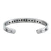 Stainless Steel C-Shaped Justice RBG Ginsburg Bracelet - Minihomy