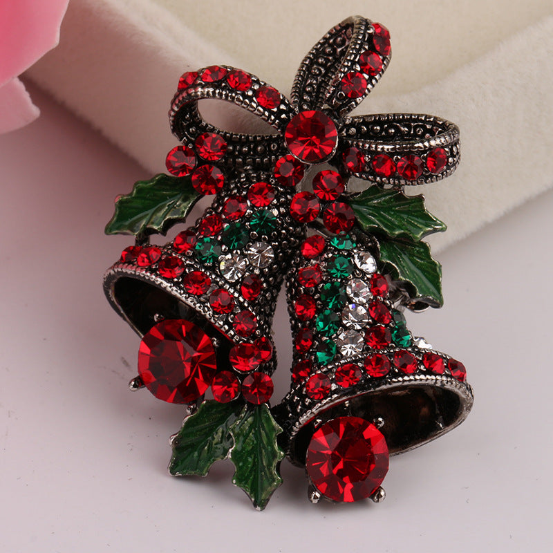 Christmas suit pin brooch - Minihomy