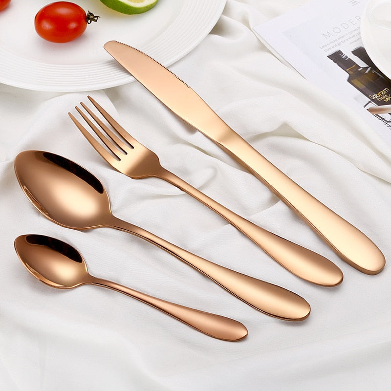 Four-piece portable cutlery set - Minihomy