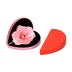 3D Love Box Heart-shaped Rose Flower Rotating Ring Box - Minihomy