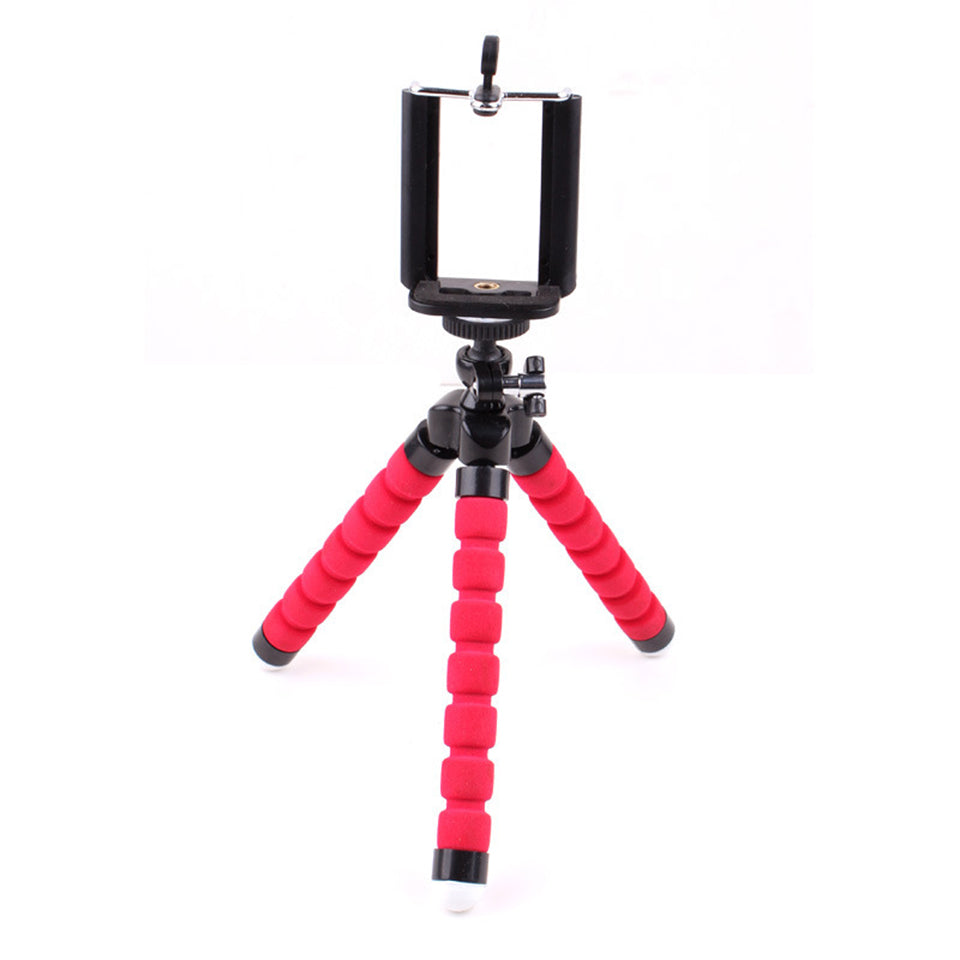 Mini Flexible Sponge Octopus Tripod Stand Holder for Mobile Phone - Minihomy