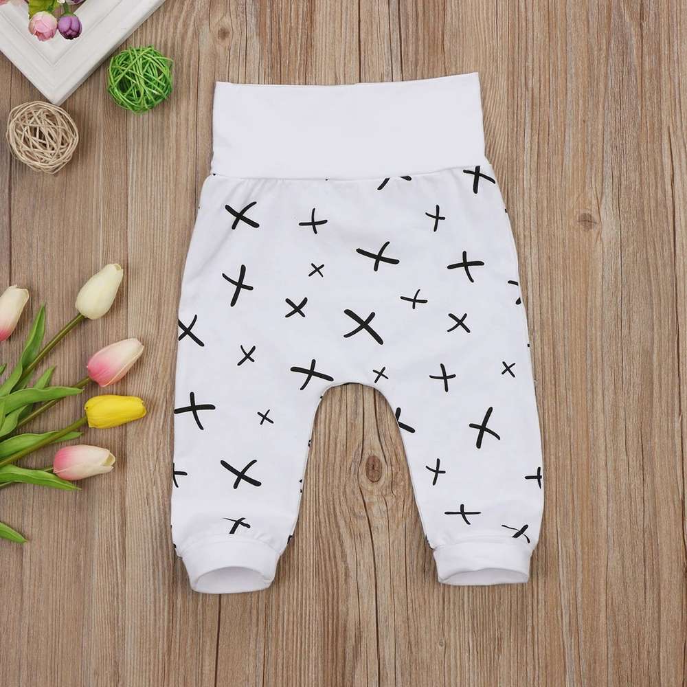 Baby Pants Baby Girls Long Harem Pants Newborn Trousers - Minihomy