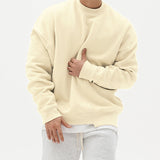 Large-size Youth All-match Drop-shoulder Pullover Top - Minihomy