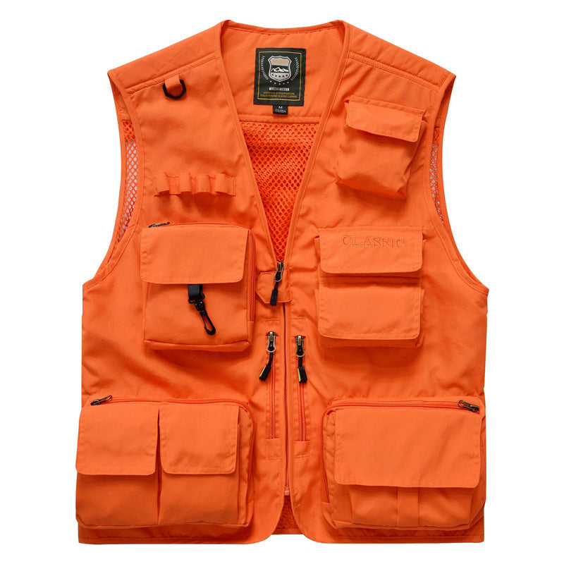 Multi-pocket fishing vest - Minihomy