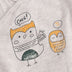 Cartoon long sleeve newborn baby bodysuit - Minihomy