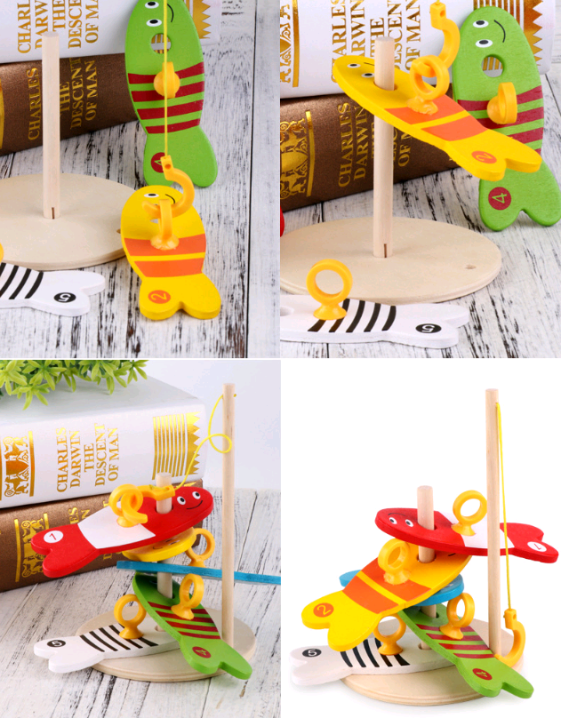 Children's educational creative fishing toys - Minihomy