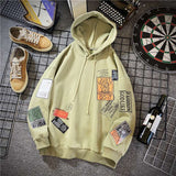 Autumn Men Oversized Hoodies Graphic Printed Men's Pullovers - Minihomy