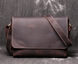 Handmade Vintage Men's Shoulder Bag - Minihomy