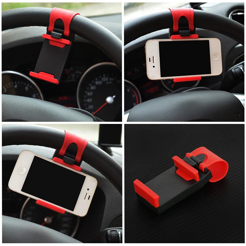 Car Steering Wheel Clip Mount Holder - Minihomy