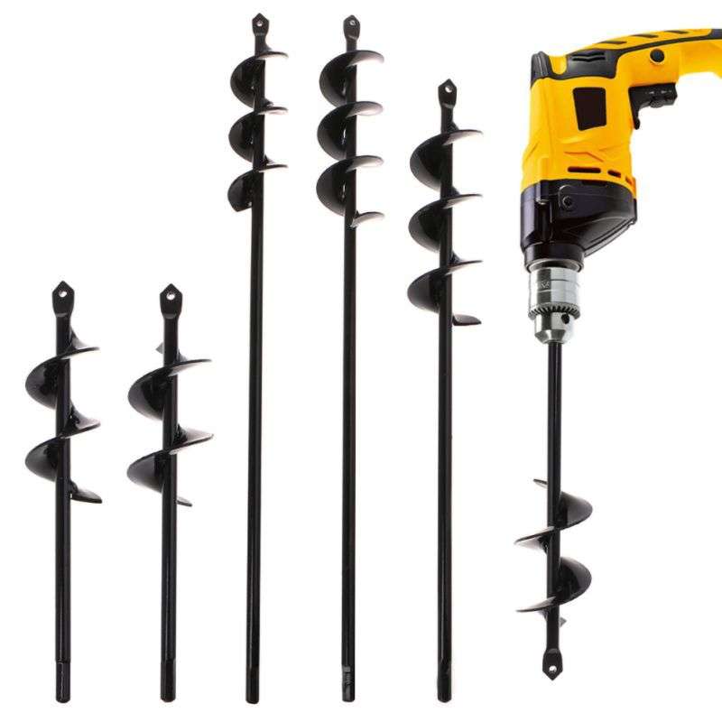 Charging Garden Screw Twist Pit Drill Bit - Minihomy