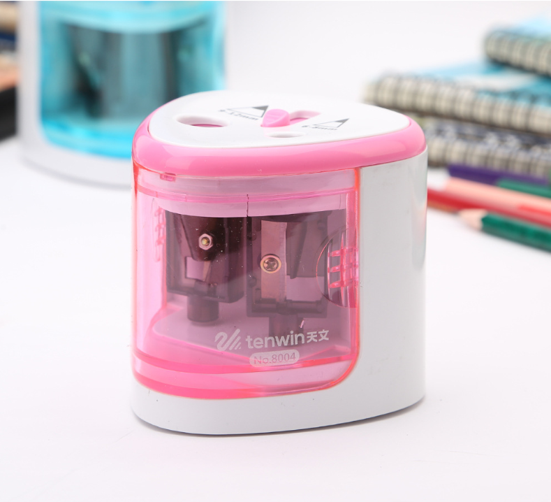 Automatic electric pencil sharpener pencil sharpener child safety pencil sharpener pencil sharpener learning stationery primary school supplies - Minihomy