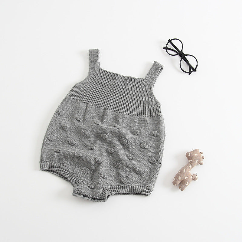 Knitted Romper Baby Sweater Romper - Minihomy