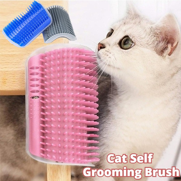 Cat Self-Grooming Brush Pet Wall Rubbing Device - Minihomy