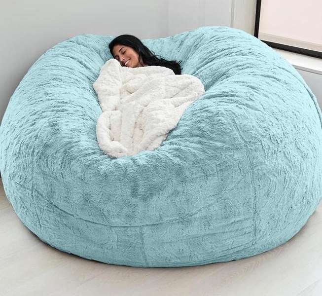 Lazy Sofa Bean Bag Chair Foam Furniture Bean Bag - Minihomy