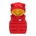 Children Warm Down Vest Autumn Baby Boys Girls Sleeveless Waistcoat - Minihomy