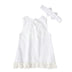 Girls baby sleeveless bow skirt - Minihomy