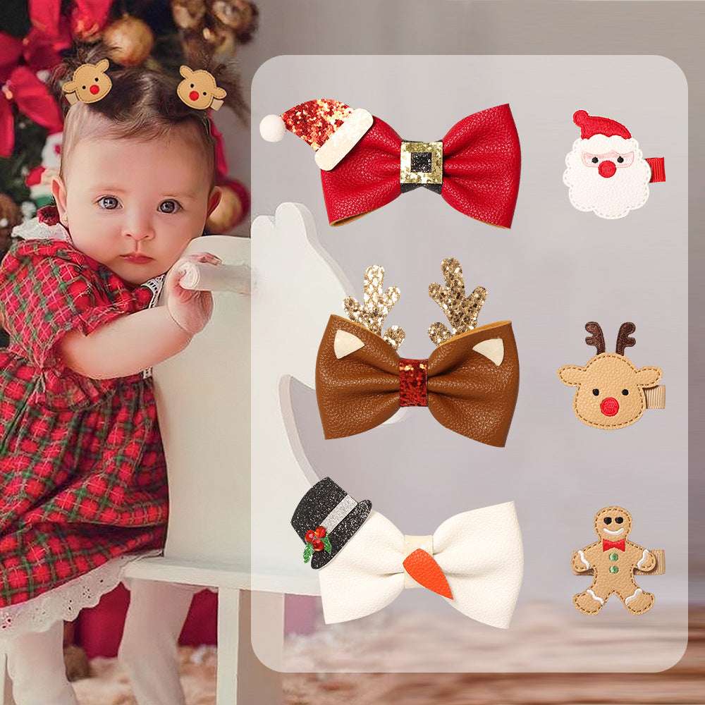 Creative Cute Children's Christmas Hairpin Accessories - Minihomy