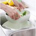 Double thickening drain  washing basket - Minihomy