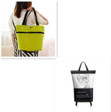 Foldable High Quality Tug Bag Shopping Cart - Minihomy