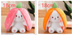 Fruit Transfigured Bunny Plush Toy Cute Carrot Strawberry Turn Into Rabbit Plush Toy - Minihomy