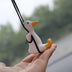 Cute Anime Car Accessorie Swing Duck Pendant Auto Rearview Mirror Ornaments Birthday Gift Auto Decoraction Car Fragrance - Minihomy