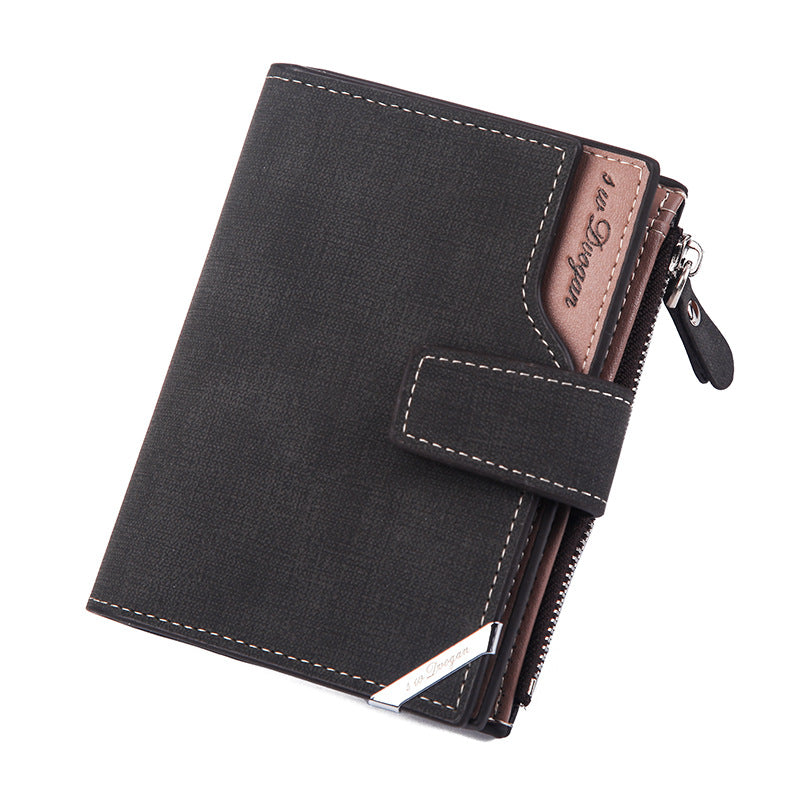 Men's Short Fashionable Retro Wallets - Minihomy