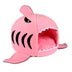 Shark Shape Pet Dog Cat Bed Puppy Houses Lovery Warm Doggy