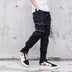 Joggers Pants Men Ribbons Pocket Cargo Trousers Feet casual pants - Minihomy