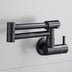 Black Kitchen In-wall Faucet - Minihomy