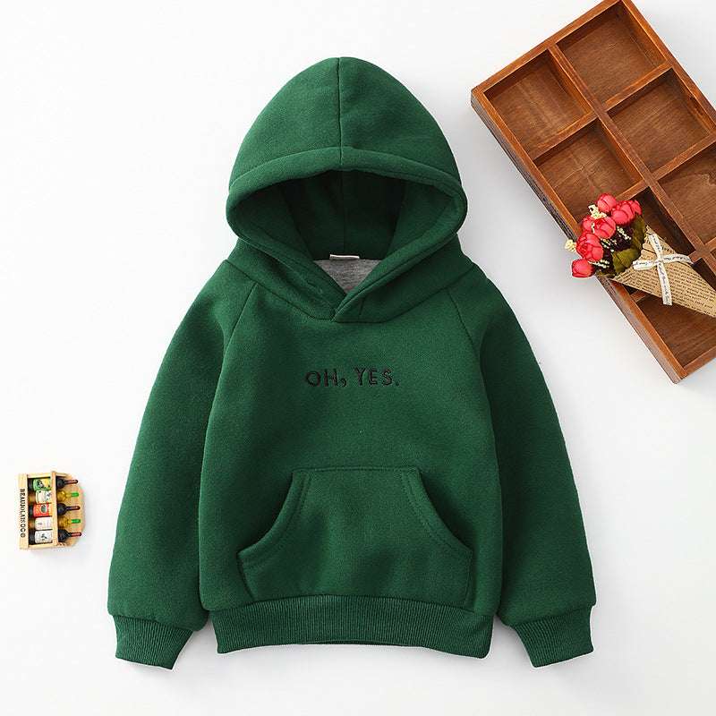 Autumn Winter Children Sweatshirts Casual Hooded - Minihomy