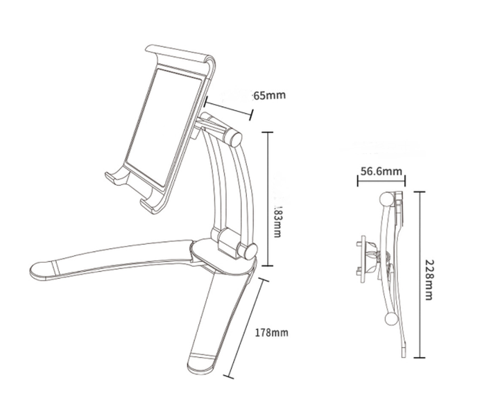 Aluminum Alloy Desktop Tablet Stand - Minihomy