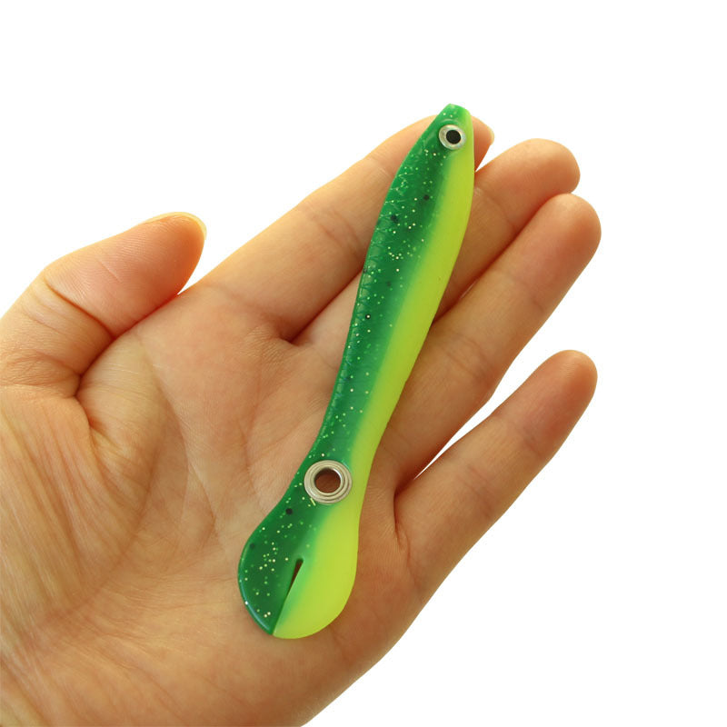 A Mock Lure Can Bounce With Slip Mechanism Artificial Swimming Soft Fishing Bait For Bass Trout Pike Spring Autumn - Minihomy