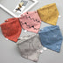 Baby saliva towel Baby Bibs Triangle Double Cotton Bandana Bibs Baby Boys Girls - Minihomy