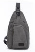 Men's chest, Sports Leisure Canvas slanting bag, Korean version, single shoulder bag, men's backpack, men's bag. - Minihomy